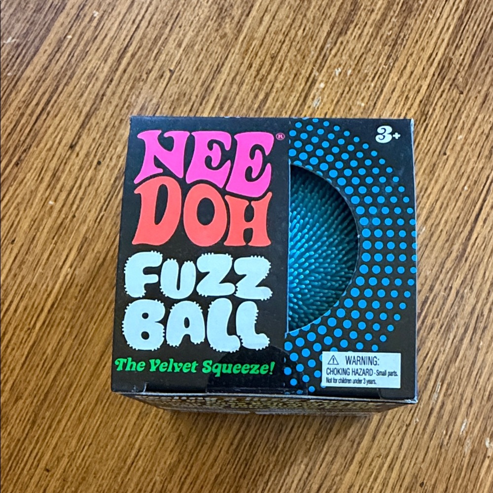 Nee Doh Fuzz Ball - Blue